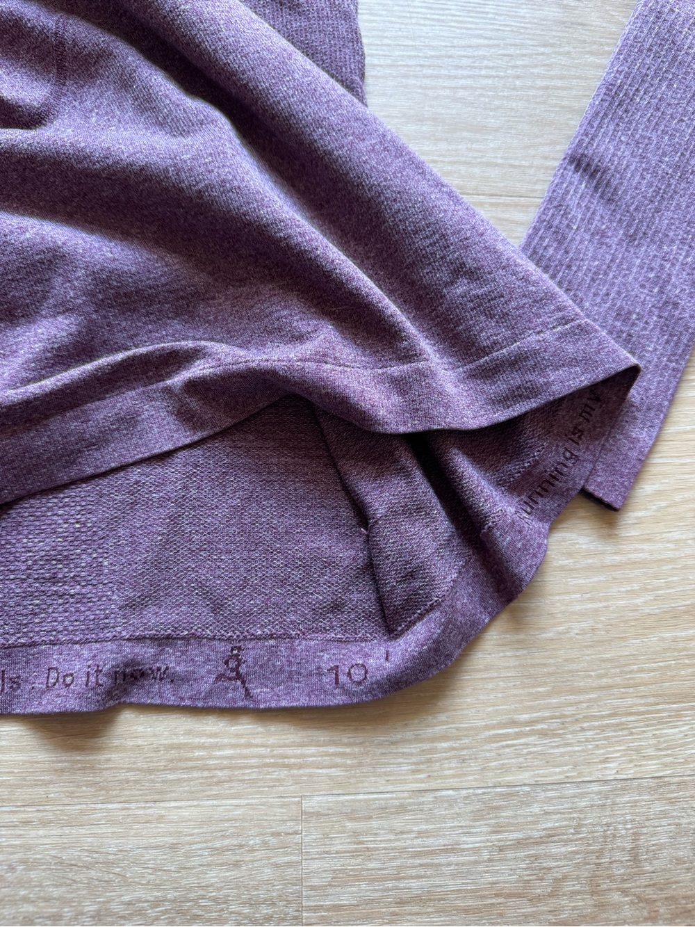 lululemon athletica Heather Plum Half‑Zip Pullover - Picture 8 of 10